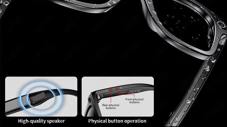 Smart Glasses 4K HD Camera