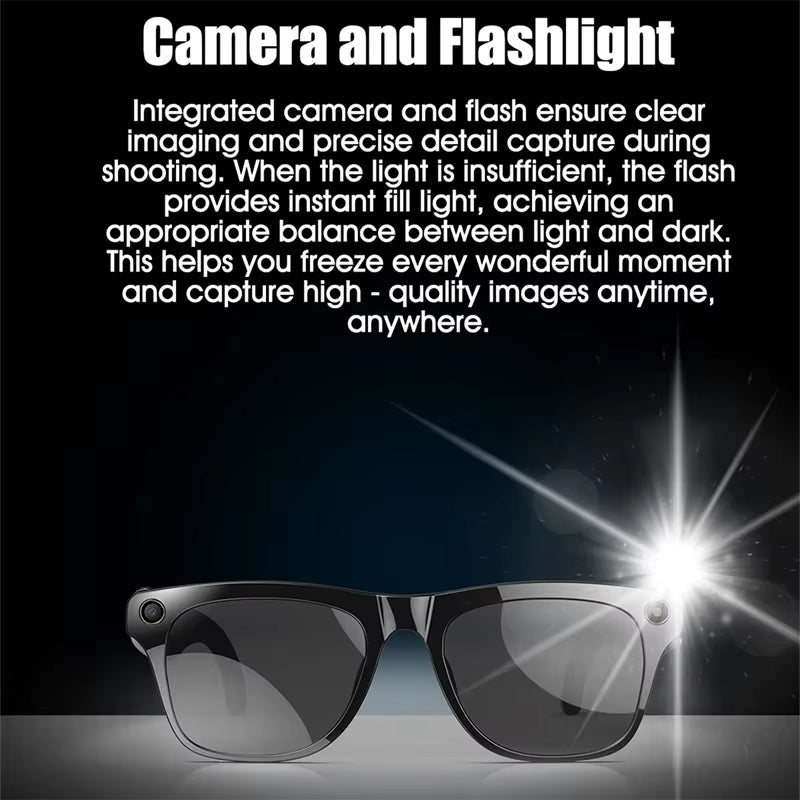 Smart Glasses 4K HD Camera